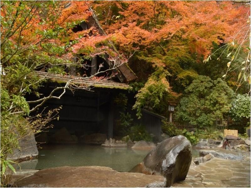 旅館 奥の湯 南小国町 エクステリア 写真